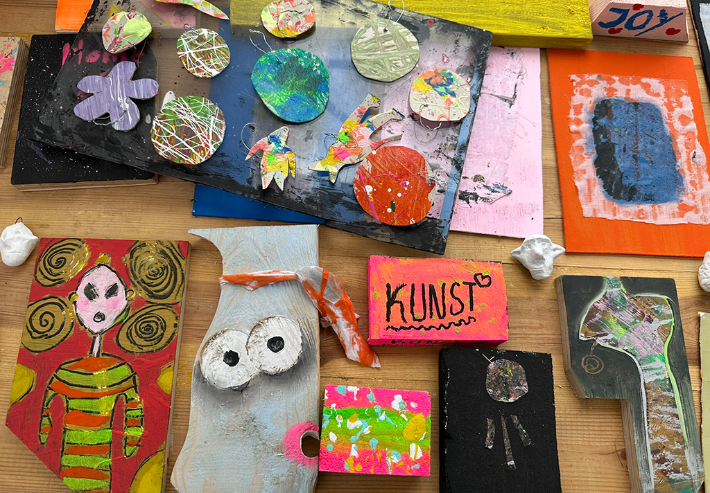 Kunst und Design von Kindern im Düsseldörfchen