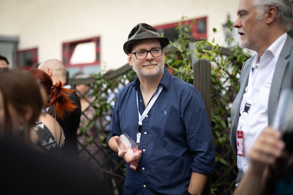 Daniel Raboldt bei der Gala des Taunus Filmfest 2025 (Foto von Pia Raboldt)